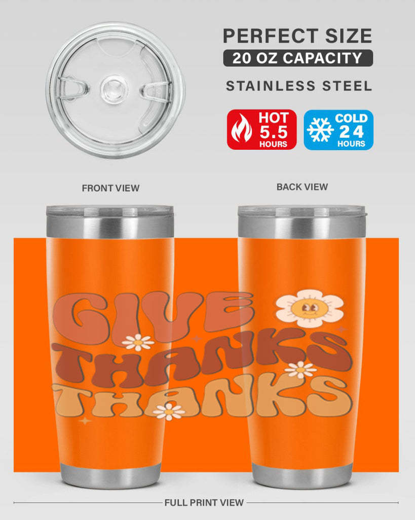 Give Thanks 196#- fall- Tumbler