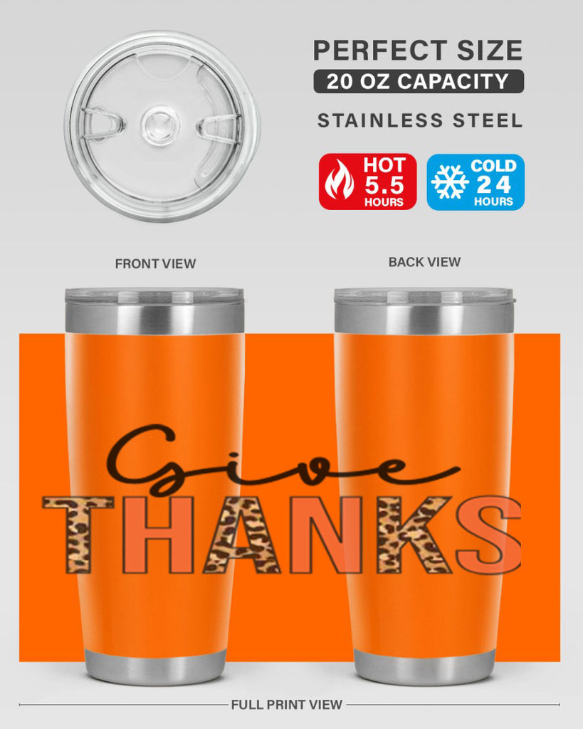 Give thanks 194#- fall- Tumbler