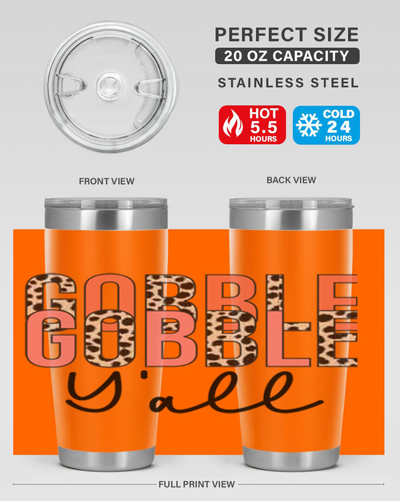 Gobble gobble yall 200#- fall- Tumbler