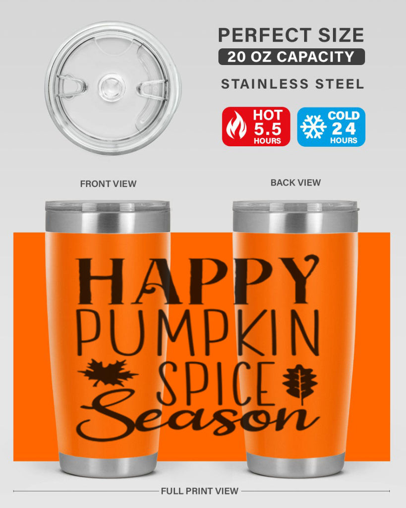 Happy Pumpkin Spice Sason 241#- fall- Tumbler