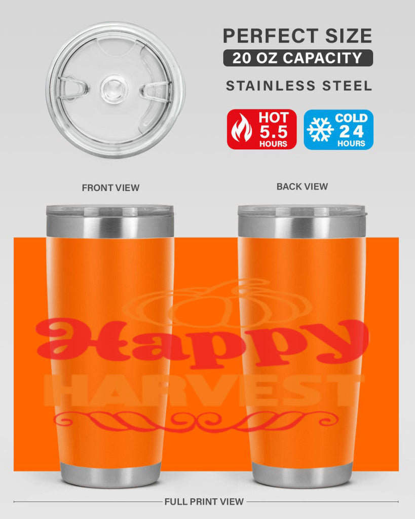 HappyHarvest 256#- fall- Tumbler