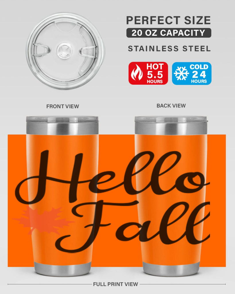 Hello Fall 274#- fall- Tumbler