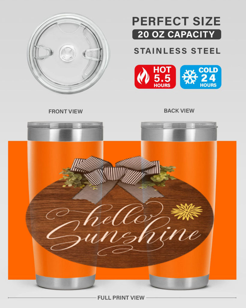 Hello Spring Lettering Mockup200#- spring- Tumbler
