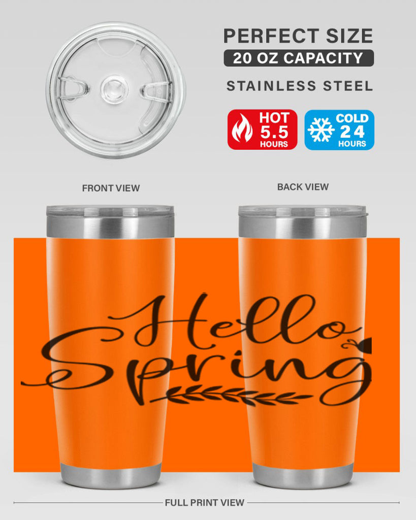 Hello spring design  222#- spring- Tumbler