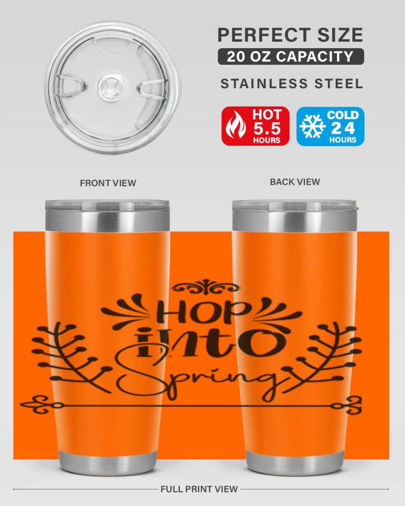 Hop into Spring 248#- spring- Tumbler