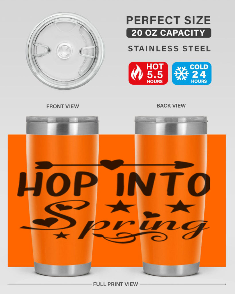 Hop into Spring 249#- spring- Tumbler