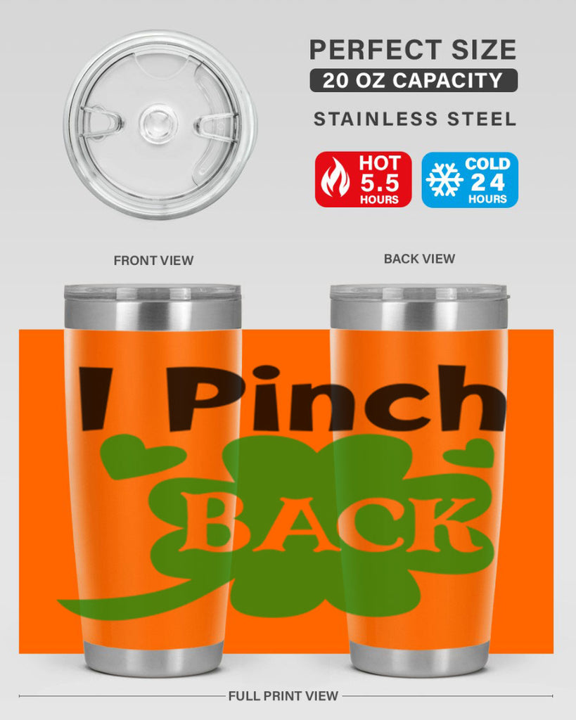 I Pinch Back Style 158#- St Patricks Day- Tumbler