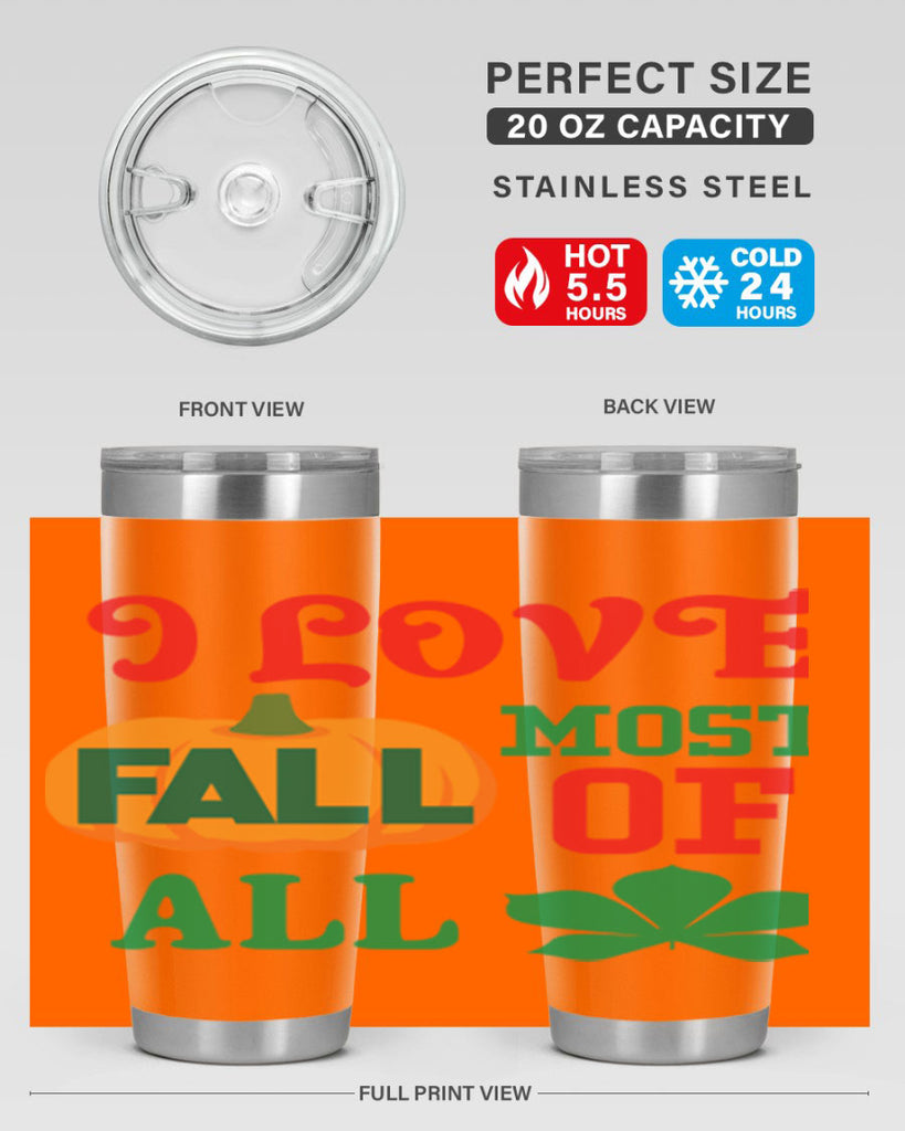 ILOVEFALLMOSTof 346#- fall- Tumbler