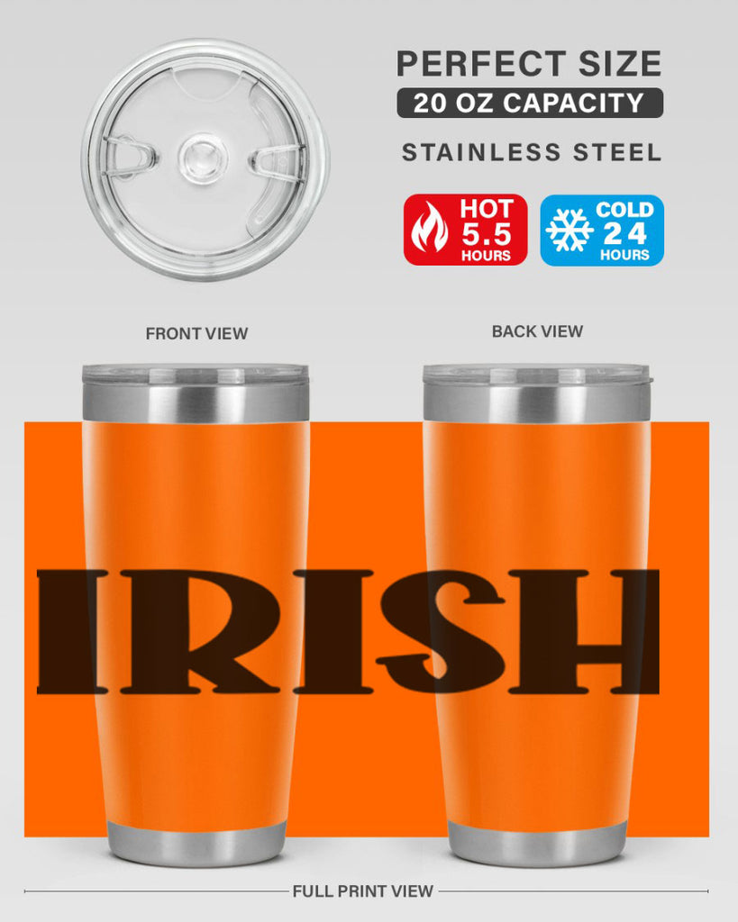 Irish Style 77#- St Patricks Day- Tumbler