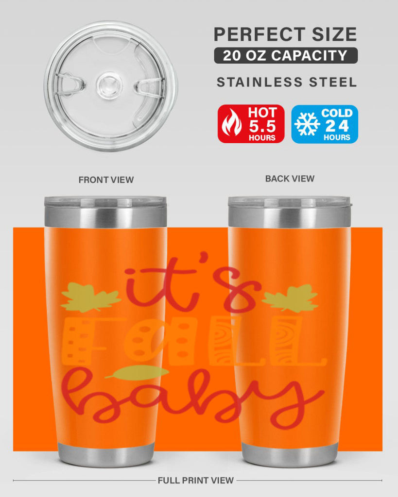 It s Fall Baby 360#- fall- Tumbler