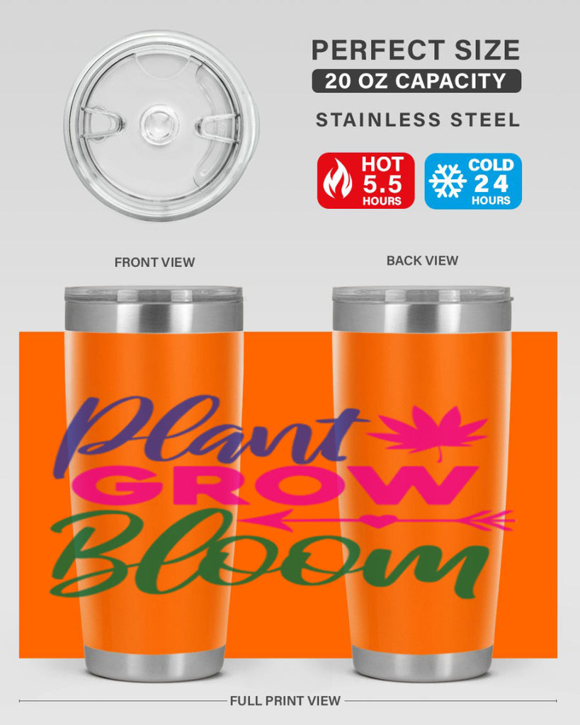 Plant Grow Bloom 389#- spring- Tumbler