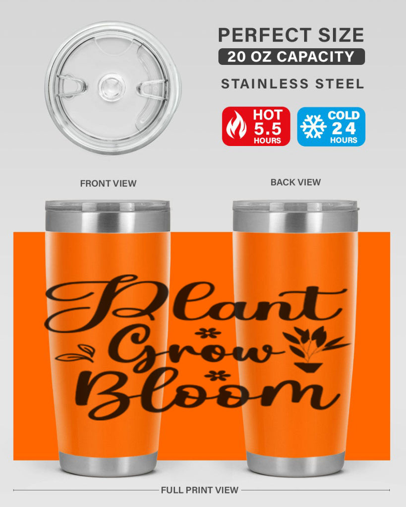 Plant Grow Bloom 391#- spring- Tumbler
