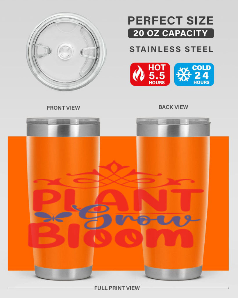 Plant Grow Bloom 392#- spring- Tumbler