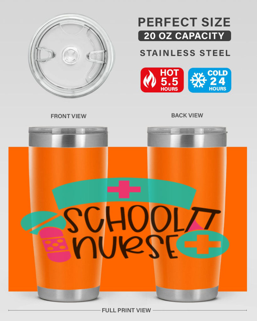 School Nurse Style Style 52#- nurse- tumbler