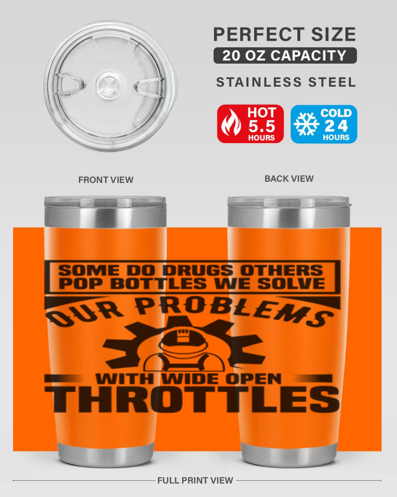 Some Do Drugs Others Style 4#- engineer- tumbler