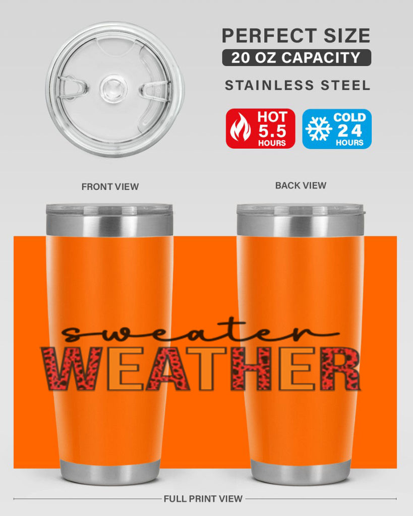 Sweater Weather 587#- fall- Tumbler
