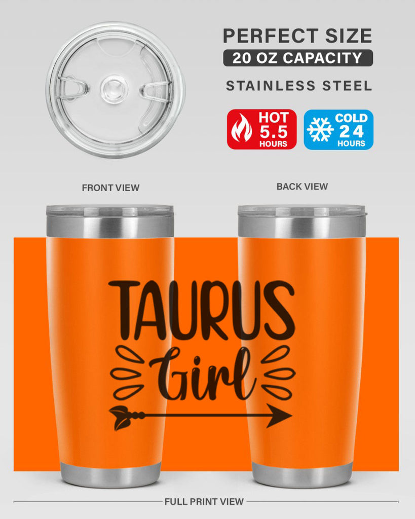 Taurus girl 500#- zodiac- Tumbler