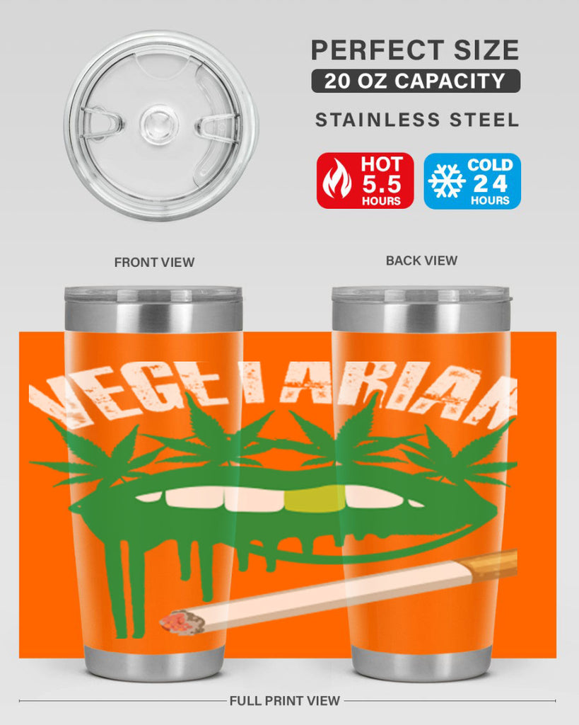 Vegetarian 270#- marijuana- Tumbler