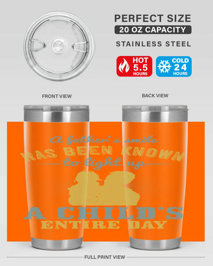 a father’s smile has been 122#- fathers day- Tumbler