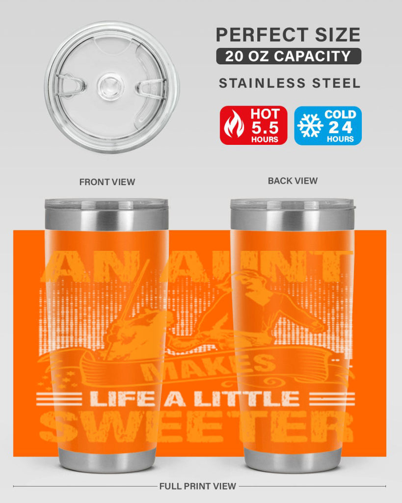 an aunt makes life a little sweeter 5#- mothers day- Tumbler
