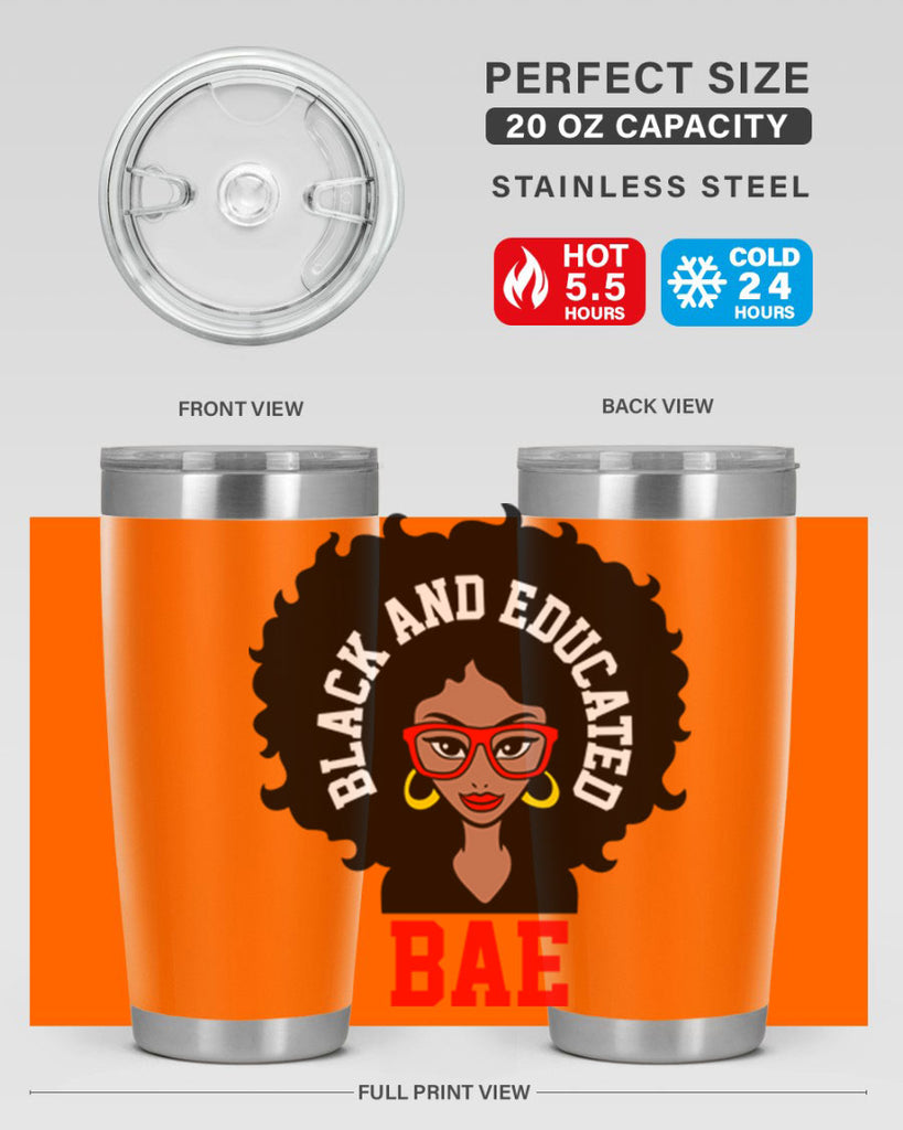 bae black and educated 267#- black words phrases- Cotton Tank