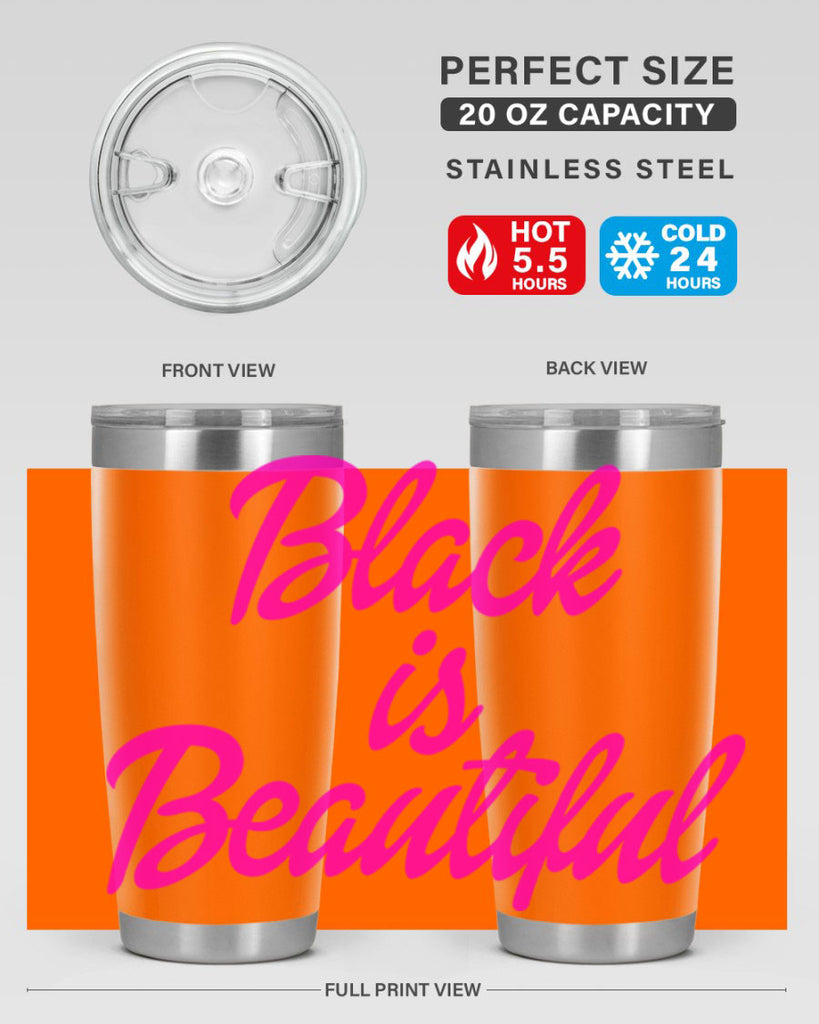 black is beautiful 200#- black words phrases- Cotton Tank