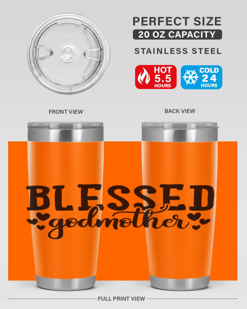 blessed godmother 1#- God Parent- Tumbler