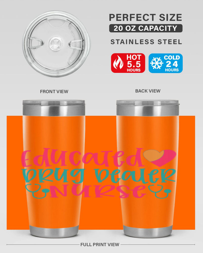 educted drug bealer nurse Style Style 194#- nurse- tumbler