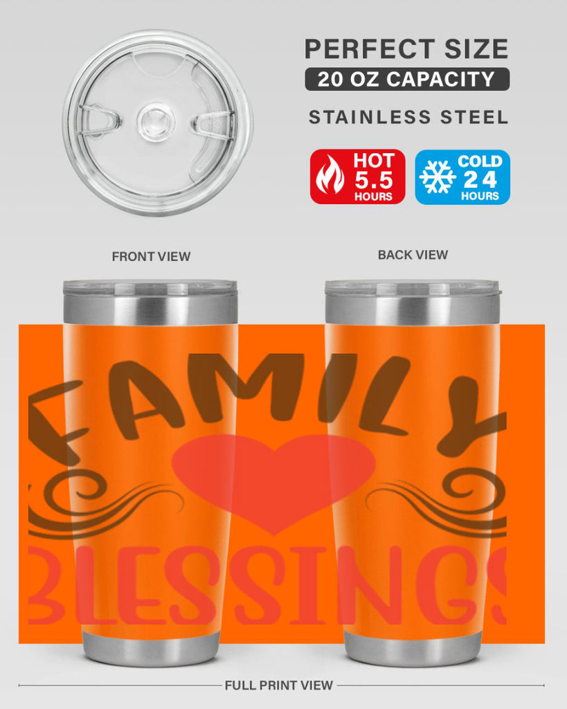family blessings 169#- fall- Tumbler