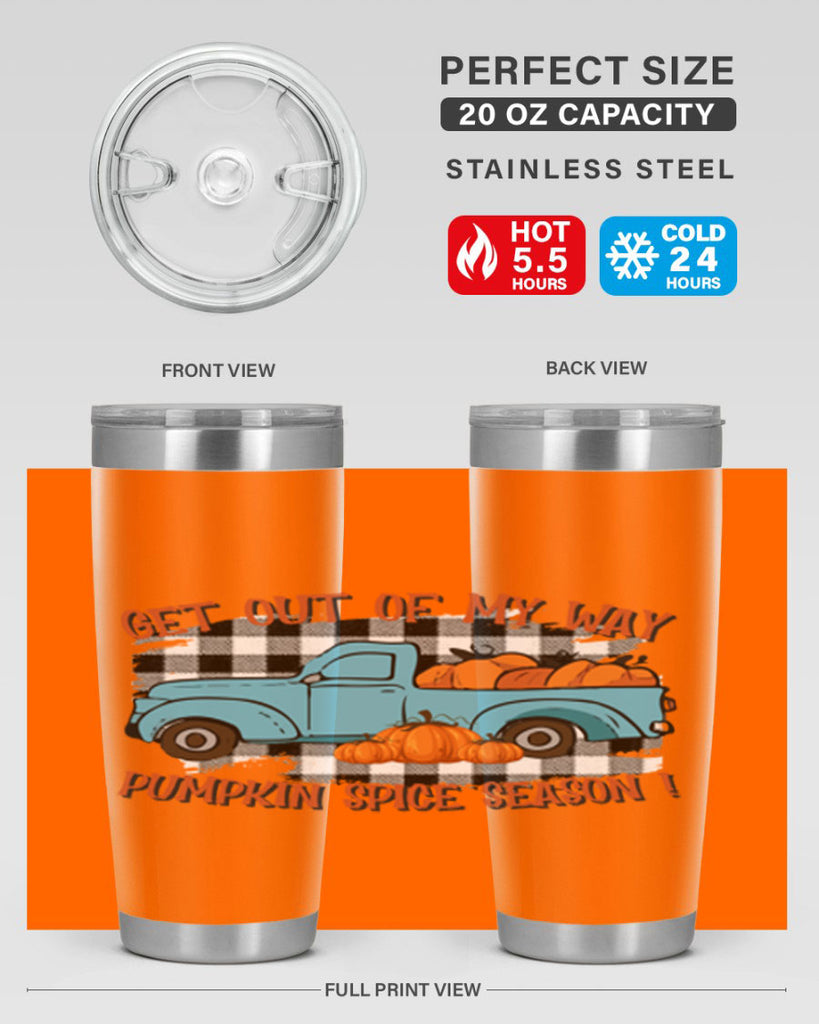 get out of my way spice season 192#- fall- Tumbler