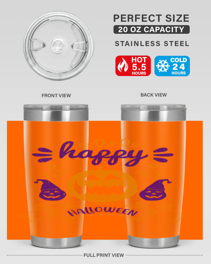 happy halloween 154#- halloween- Tumbler