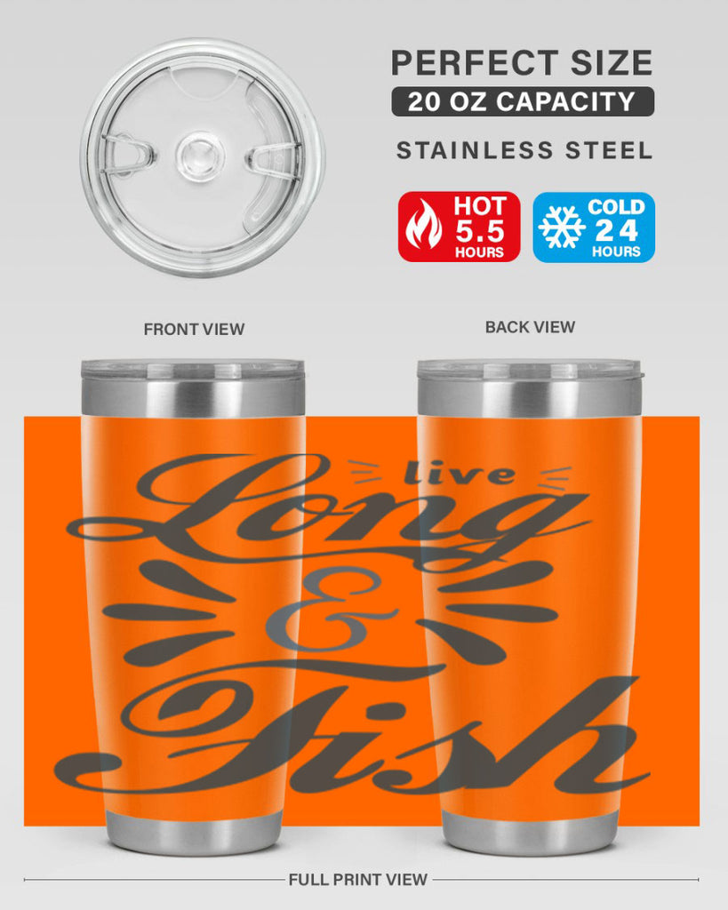live long fish 62#- fishing- Tumbler