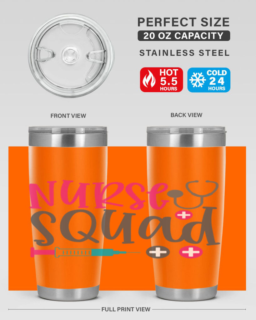 nurse squad Style 373#- nurse- tumbler