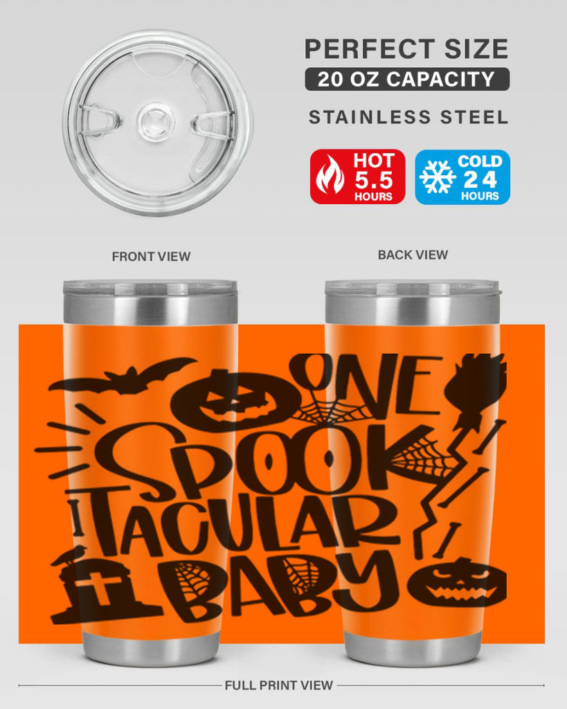 one spooktacular baby 39#- halloween- Tumbler