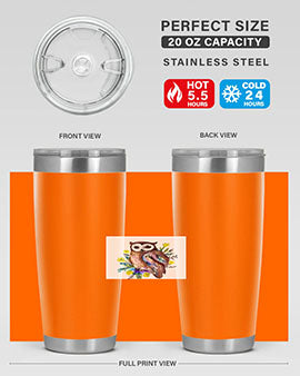 owl 14#- owl- Tumblers