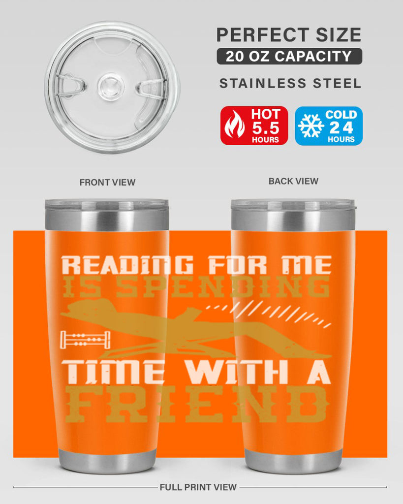reading for me is spending time with a friend 19#- reading- Tumbler