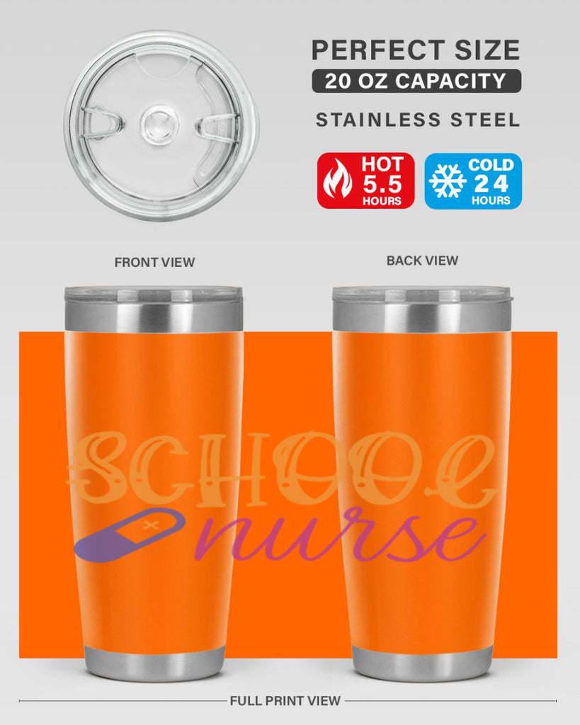 school nurse Style Style 48#- nurse- tumbler