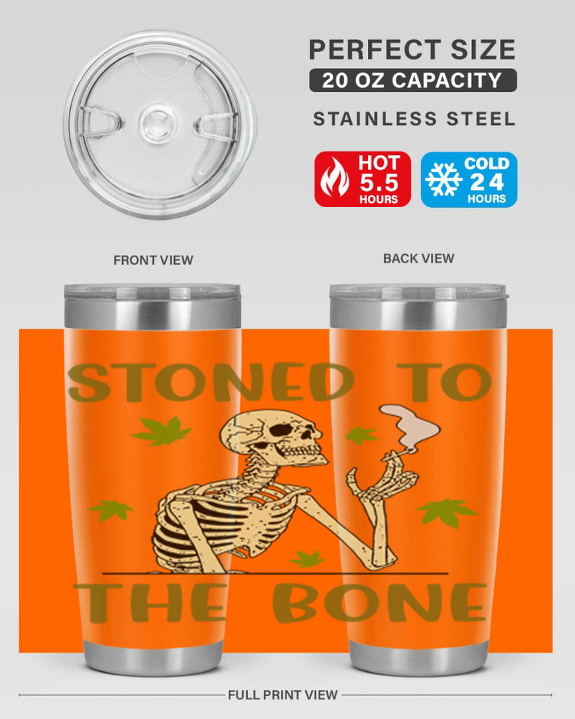stones to the bone 264#- marijuana- Tumbler