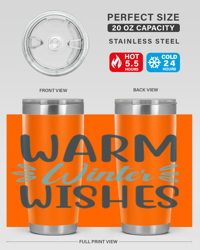 warm winter wishes 456#- winter- Tumbler