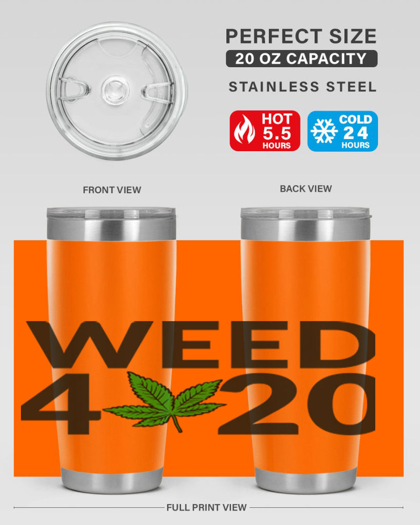 weed 420 282#- marijuana- Tumbler