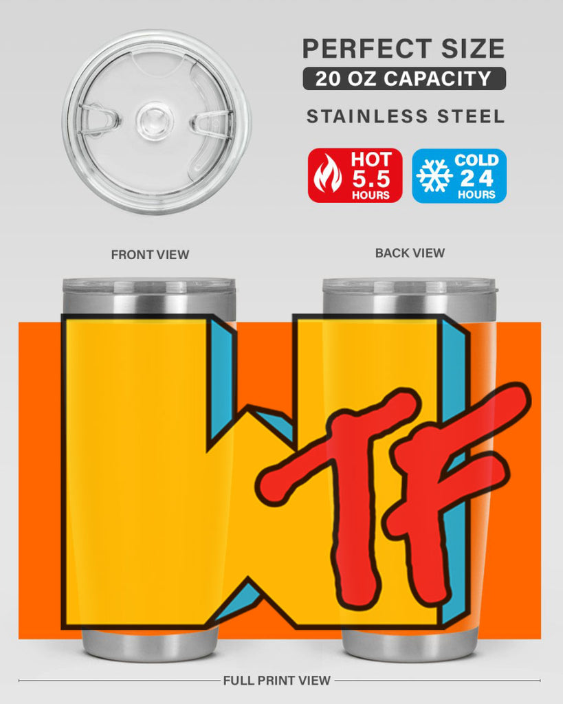 wtf 8#- black words phrases- Cotton Tank