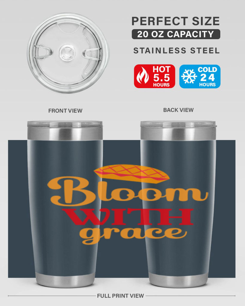 Bloom with grace 81#- spring- Tumbler