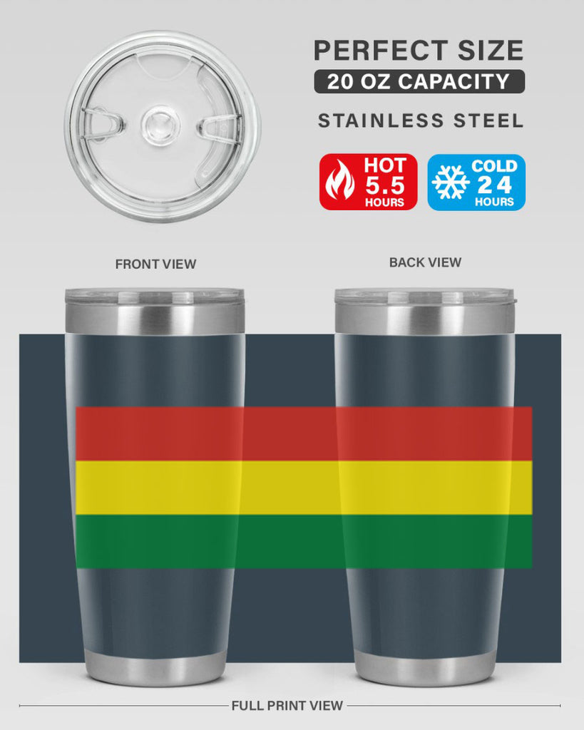 Bolivia 177#- world flags- Tumbler