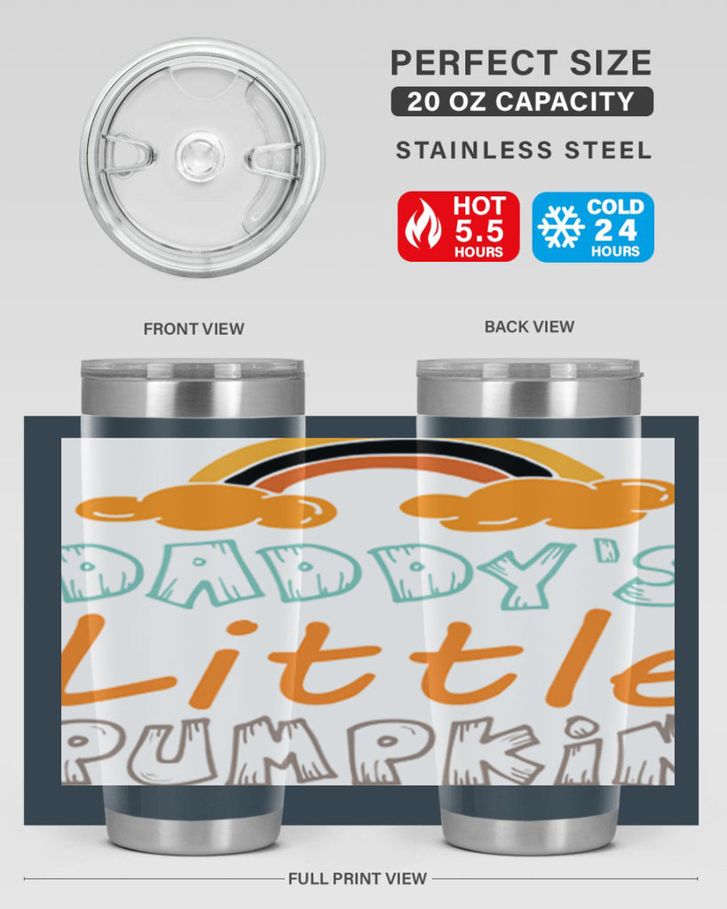 DaddysLittlePumpkindesign 70#- fall- Tumbler