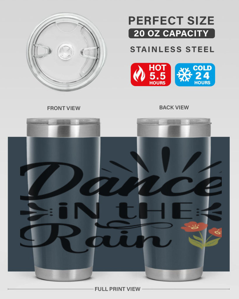 Dance in the Rain  121#- spring- Tumbler
