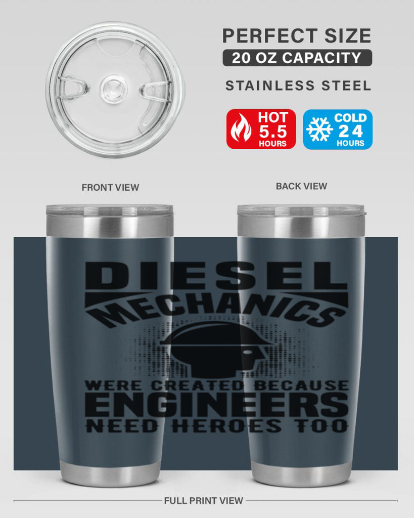 Diesel mechanics Style 19#- engineer- tumbler
