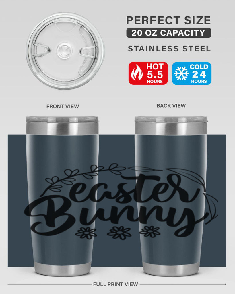Easter bunny  129#- spring- Tumbler