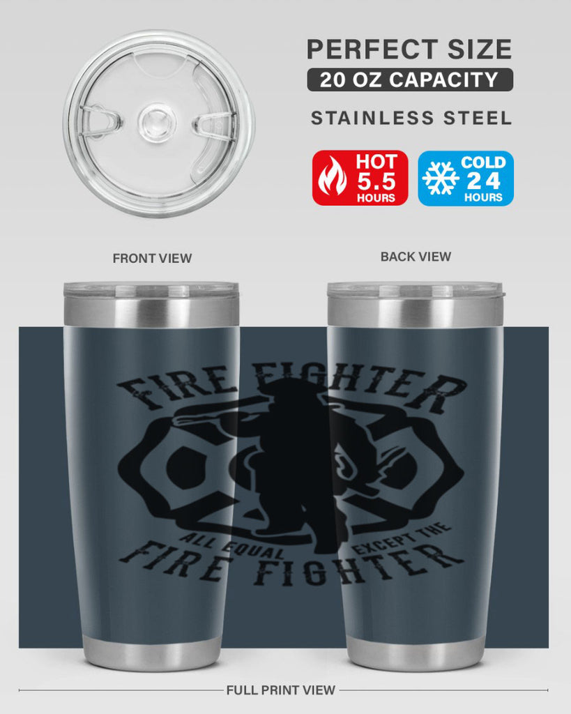 Fire Fighter Style 81#- fire fighter- tumbler