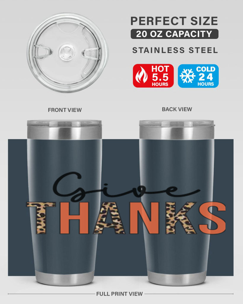 Give thanks 194#- fall- Tumbler