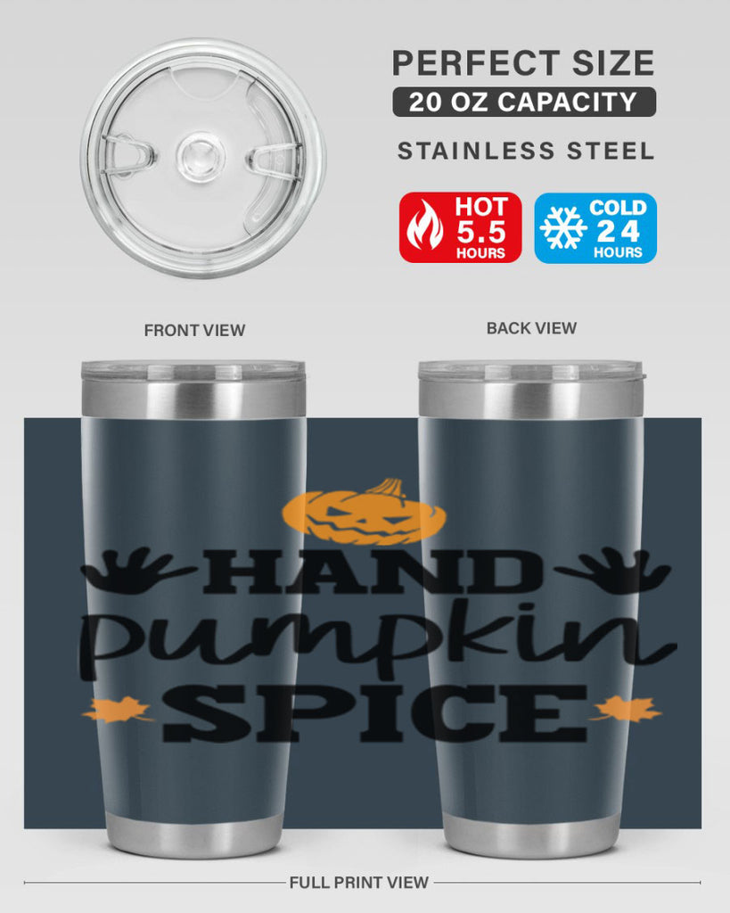 Handpumpkinspice 216#- fall- Tumbler